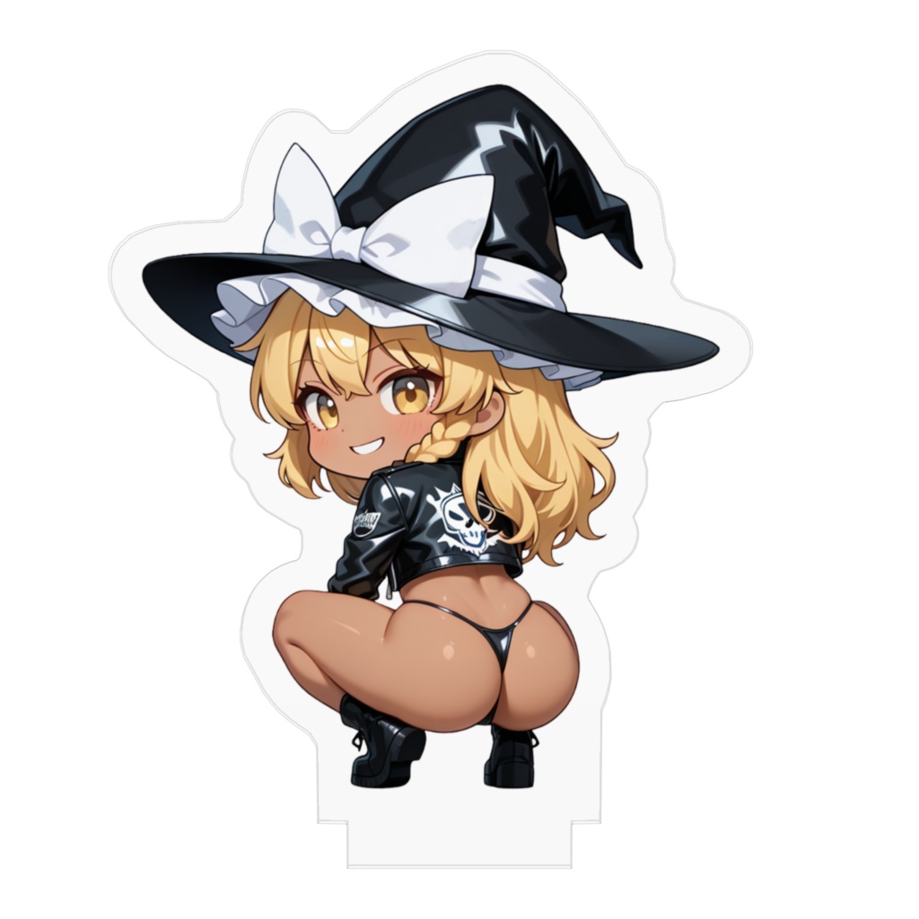 東方Project 霧雨魔理沙 Cool Butt Rider Girls アクリルフィギュア