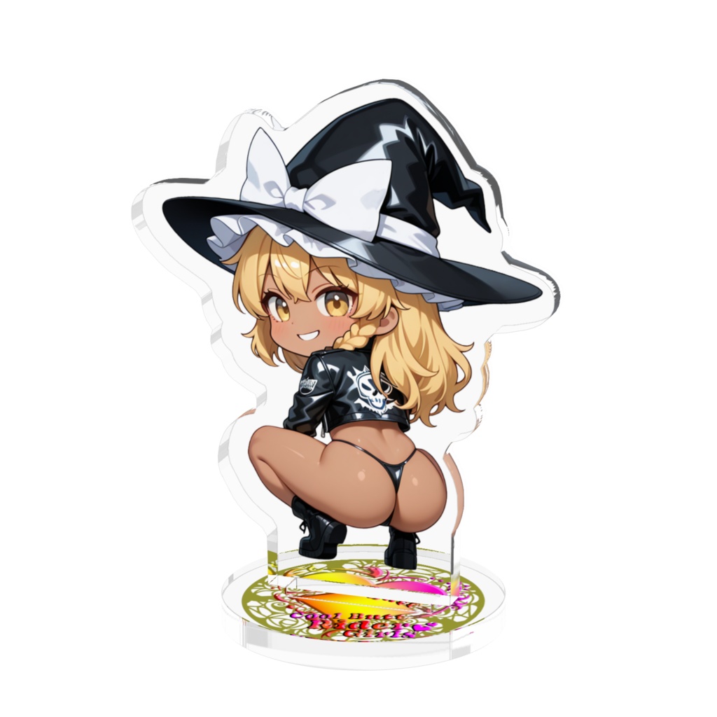 東方Project 霧雨魔理沙 Cool Butt Rider Girls アクリルフィギュア