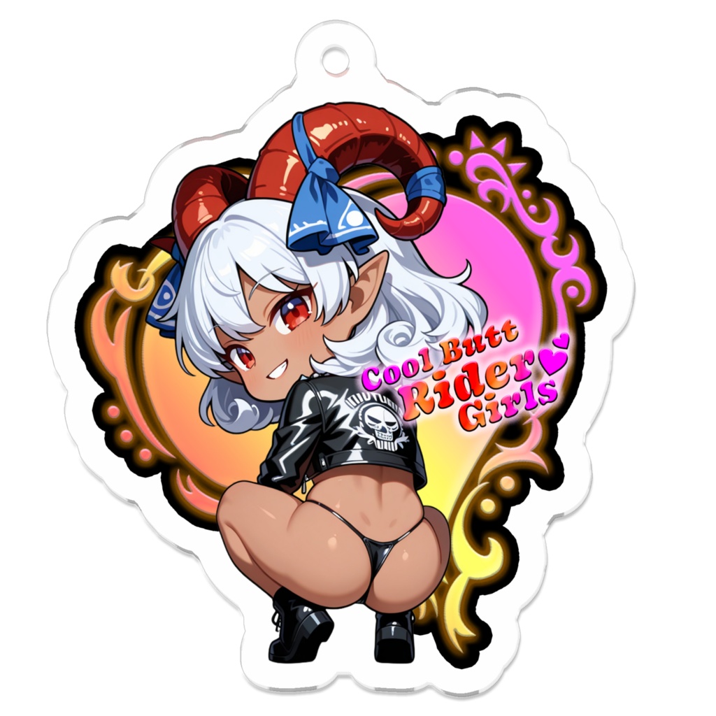 東方Project 饕餮尤魔 Cool Butt Rider Girls アクリルキーホルダー