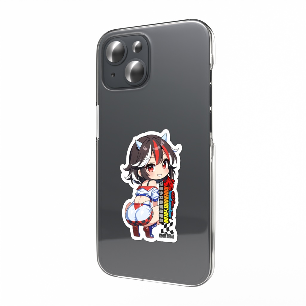 東方Project 鬼人正邪 幻想少女鉄馬俱楽部 スマホステッカー