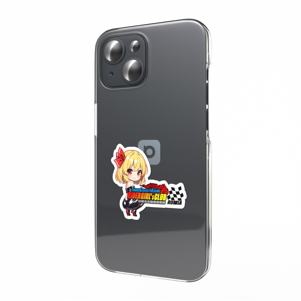 東方Project ルーミア 幻想少女鉄馬俱楽部 スマホステッカー