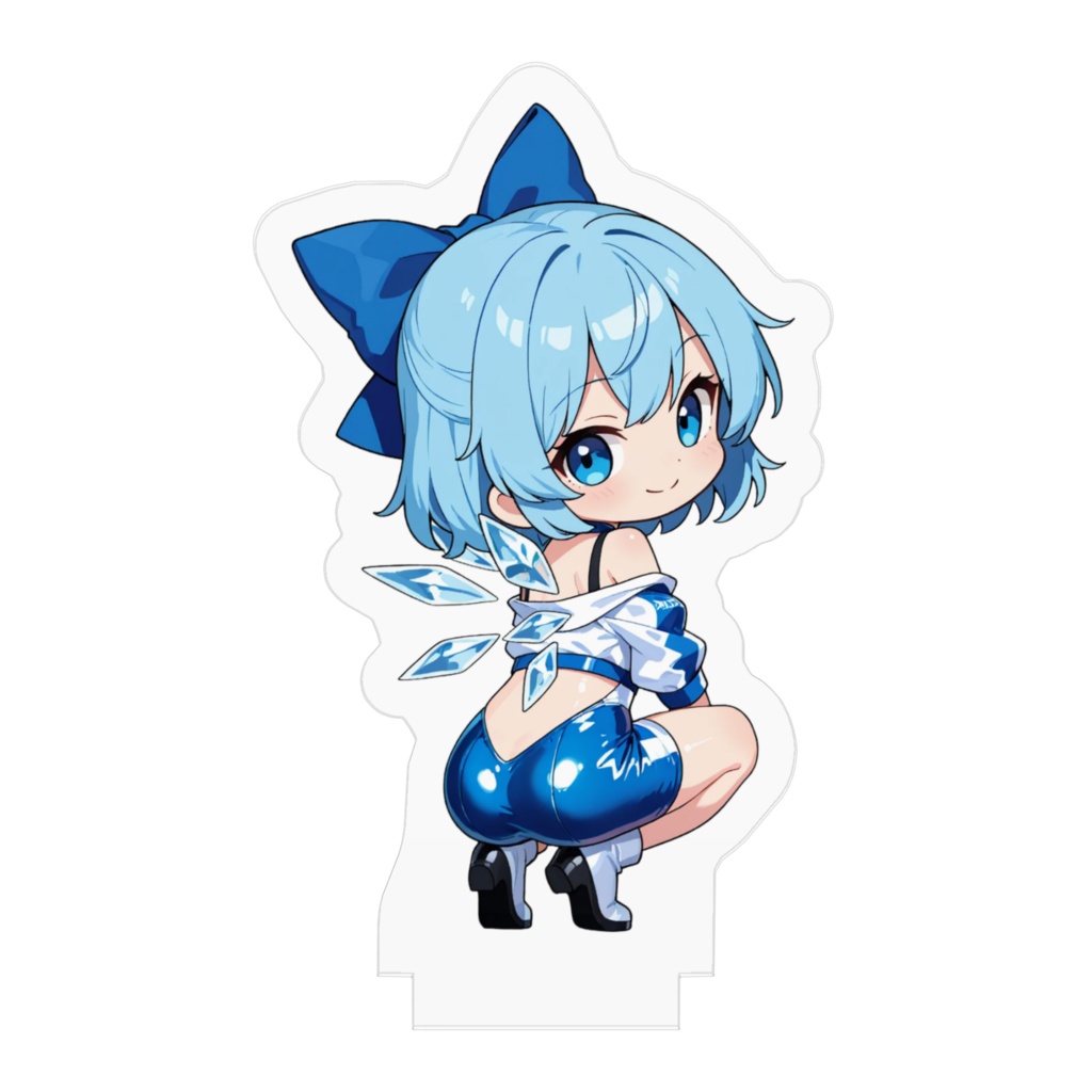 東方Project チルノ 幻想少女鉄馬俱楽部 アクリルフィギュア