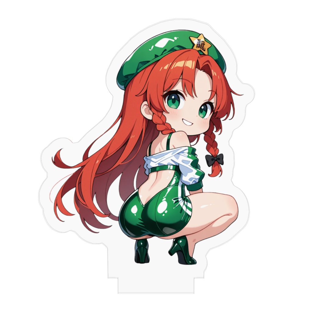 東方Project 紅美鈴 幻想少女鉄馬俱楽部 アクリルフィギュア