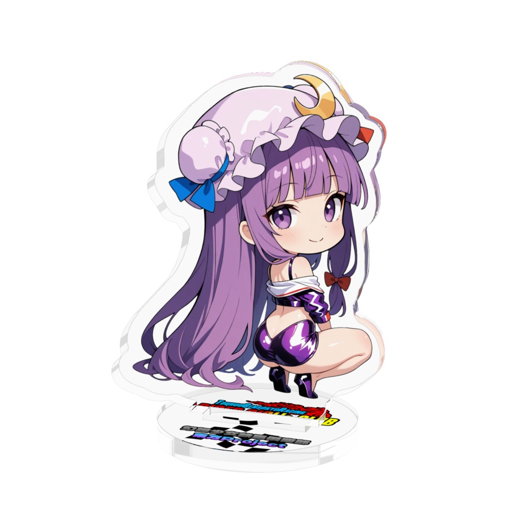 東方Project パチュリー・ノーレッジ 幻想少女鉄馬俱楽部 アクリルフィギュア