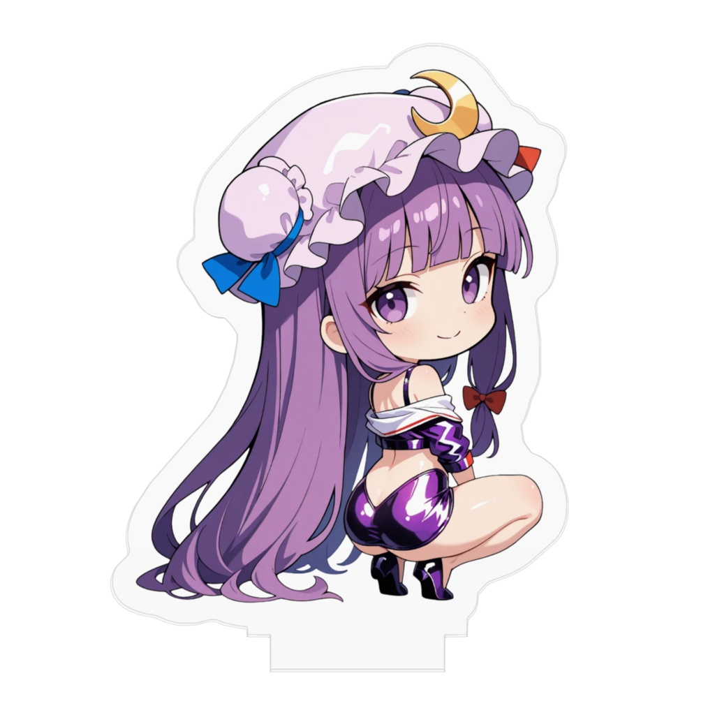 東方Project パチュリー・ノーレッジ 幻想少女鉄馬俱楽部 アクリルフィギュア