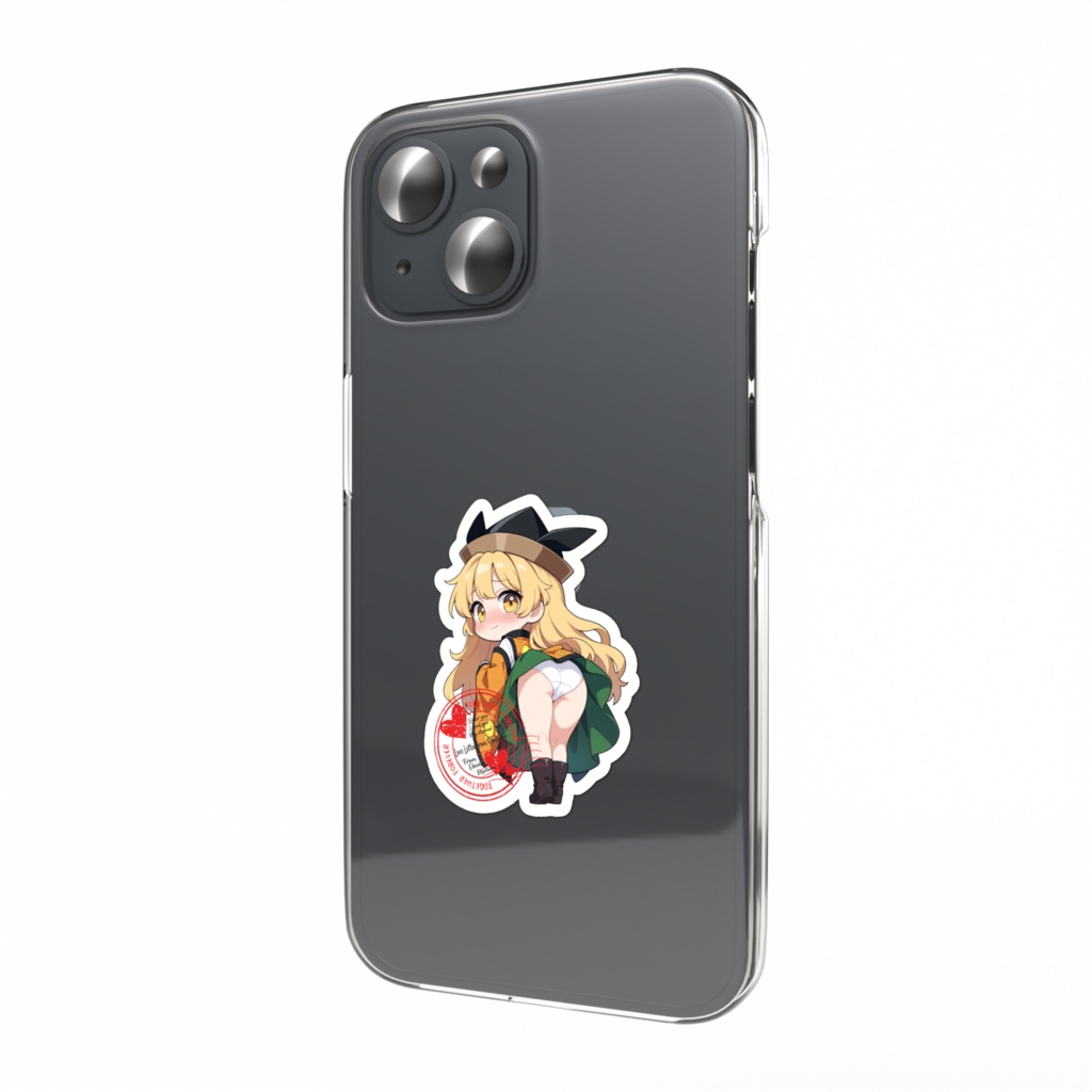 東方Project Love Letter from Gensokyo スマホステッカー 摩多羅隠岐奈