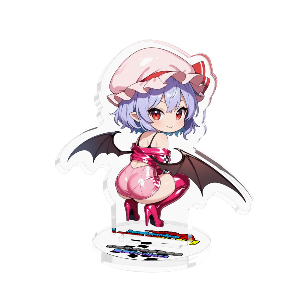 東方Project レミリア・スカーレット 幻想少女鉄馬俱楽部 アクリルフィギュア