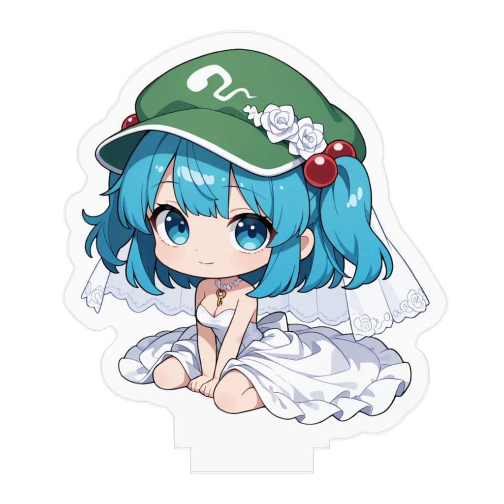 東方Project 河城にとりは俺の嫁 アクリルフィギュア