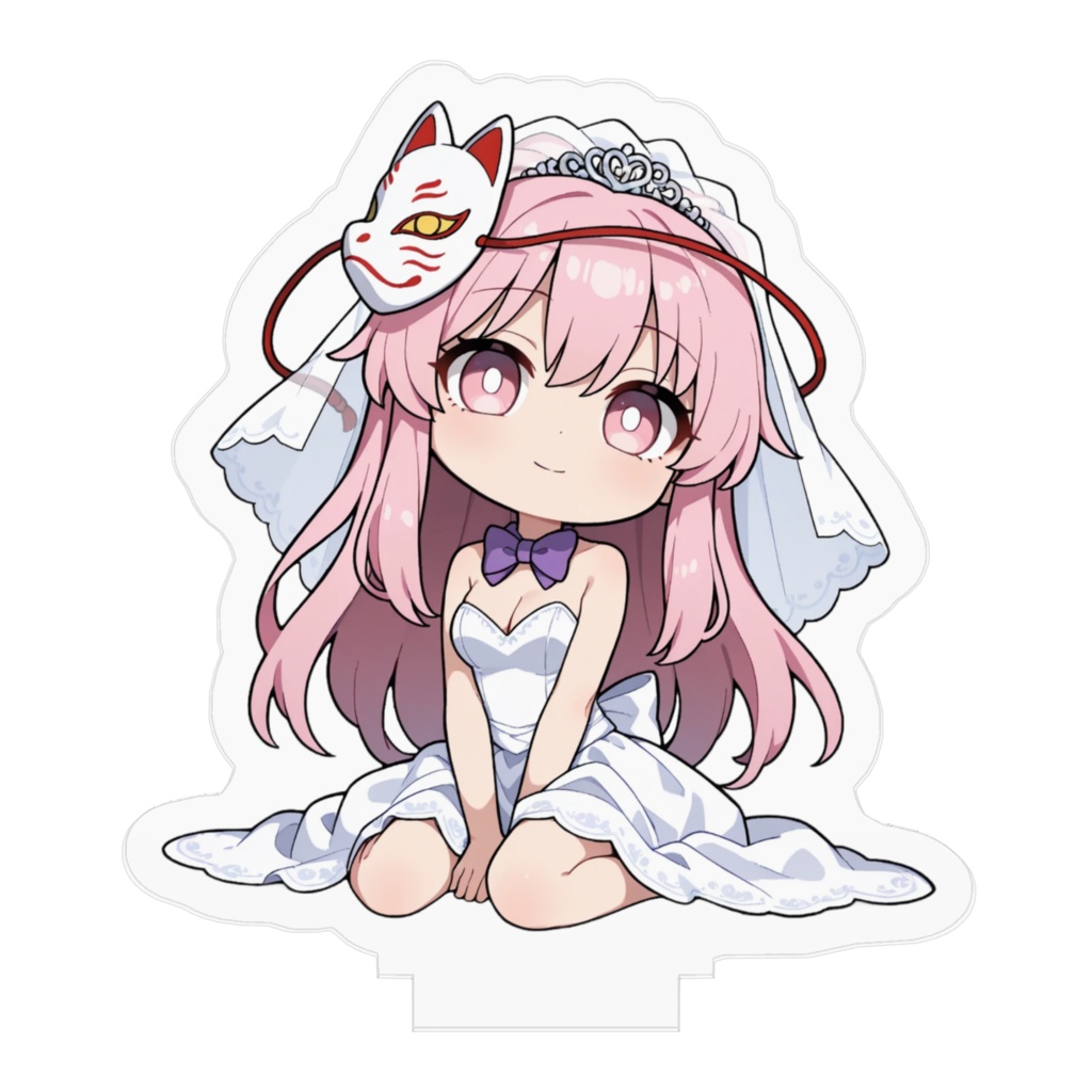 東方Project 秦こころ は俺の嫁 アクリルフィギュア