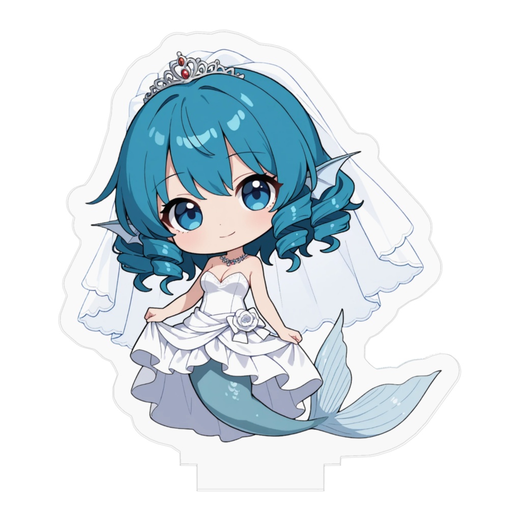 東方Project わかさぎ姫 は俺の嫁 アクリルフィギュア