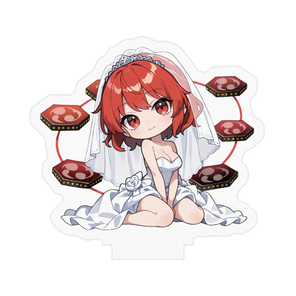 東方Project 堀川雷鼓 は俺の嫁 アクリルフィギュア