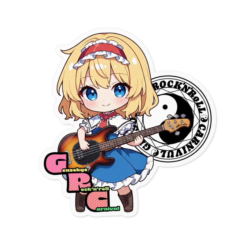 東方Project Gensokyo Rock'n'roll Carnival アリス・マーガトロイド ステッカー