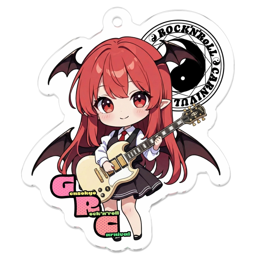東方Project Gensokyo Rock'n'roll Carnival 小悪魔 アクリルキーホルダー