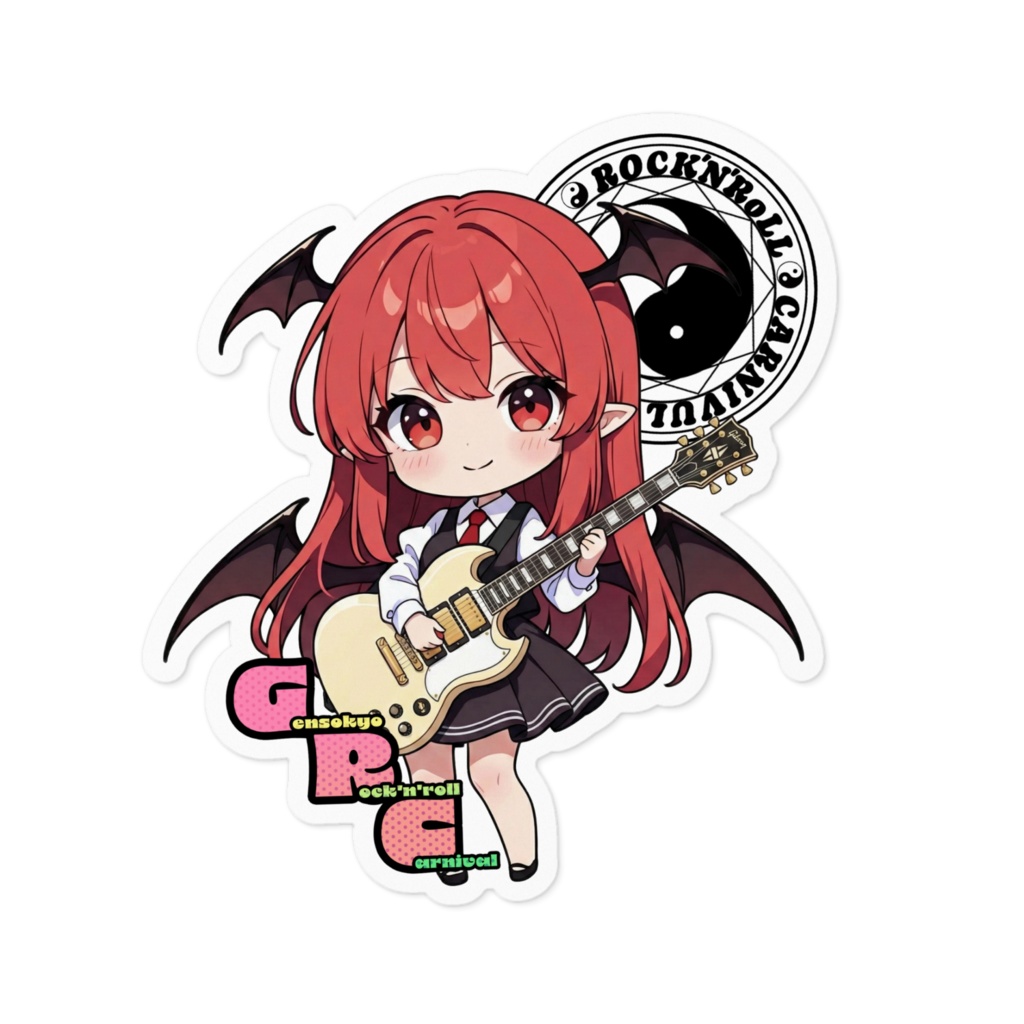 東方Project Gensokyo Rock'n'roll Carnival 小悪魔 ステッカー