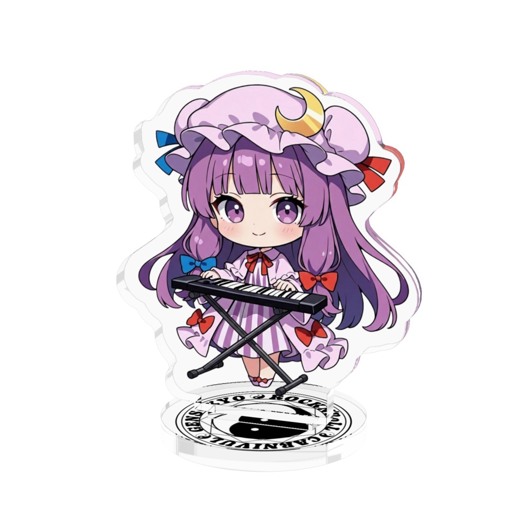 東方Project Gensokyo Rock'n'roll Carnival  パチュリー・ノーレッジ  アクリルフィギュア