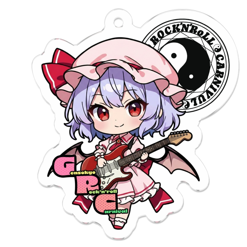 東方Project Gensokyo Rock'n'roll Carnival レミリア・スカーレット アクリルキーホルダー
