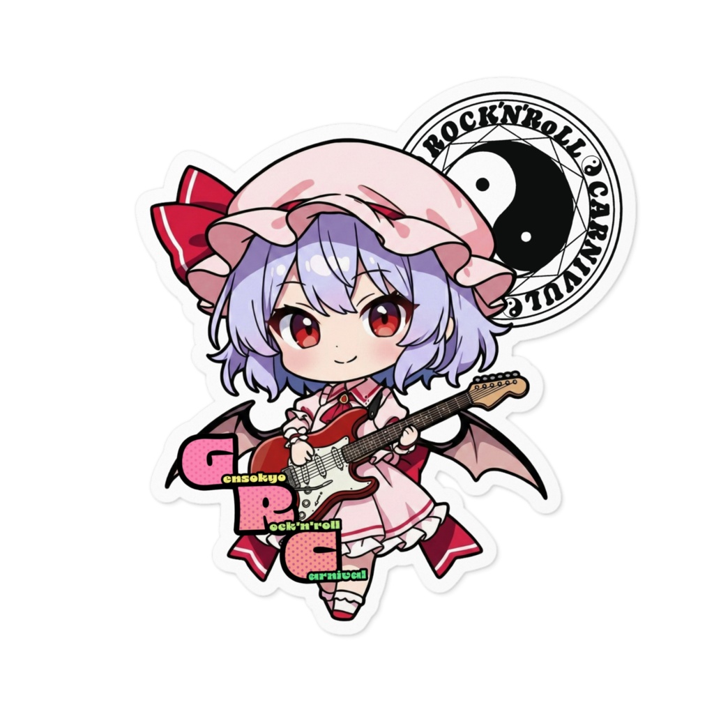 東方Project Gensokyo Rock'n'roll Carnival レミリア・スカーレット ステッカー