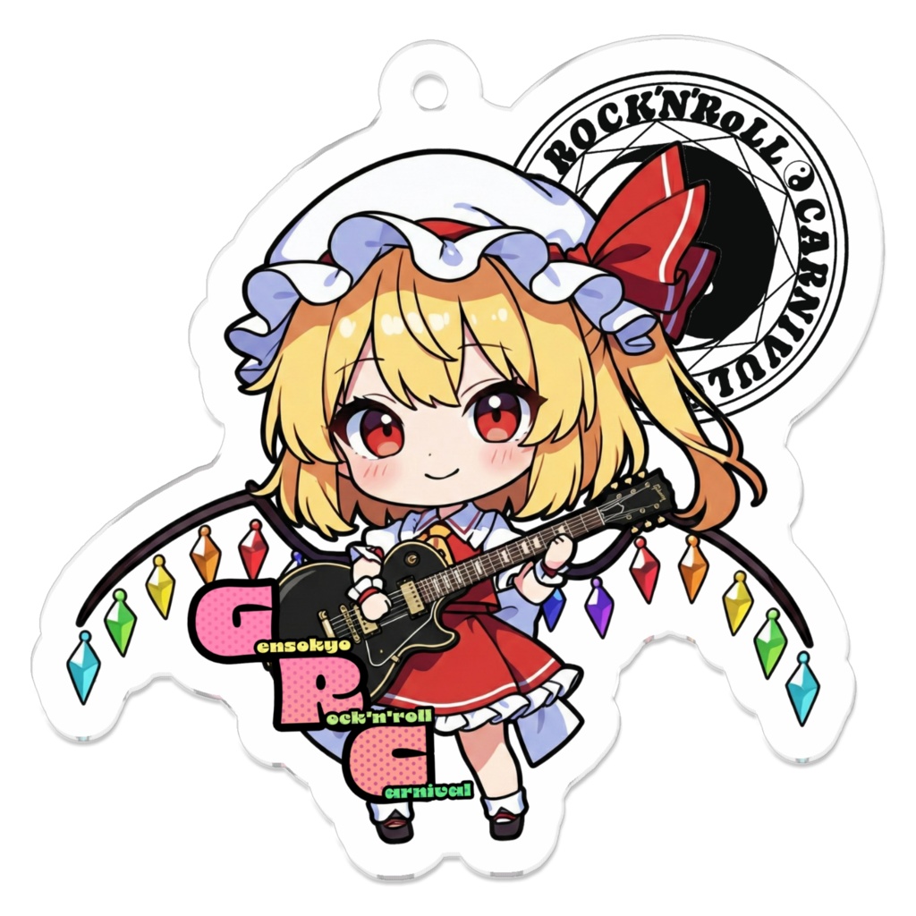 東方Project Gensokyo Rock'n'roll Carnival フランドール・スカーレット アクリルキーホルダー