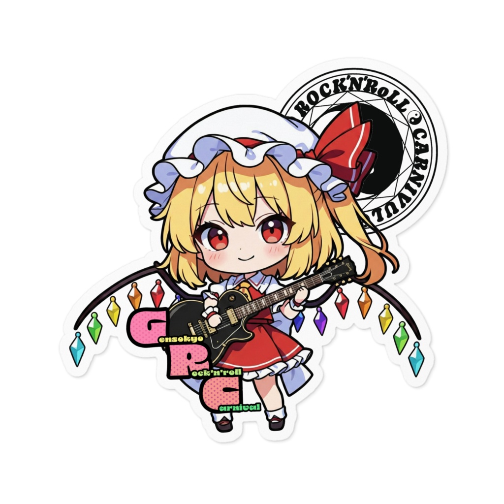 東方Project Gensokyo Rock'n'roll Carnival フランドール・スカーレット ステッカー