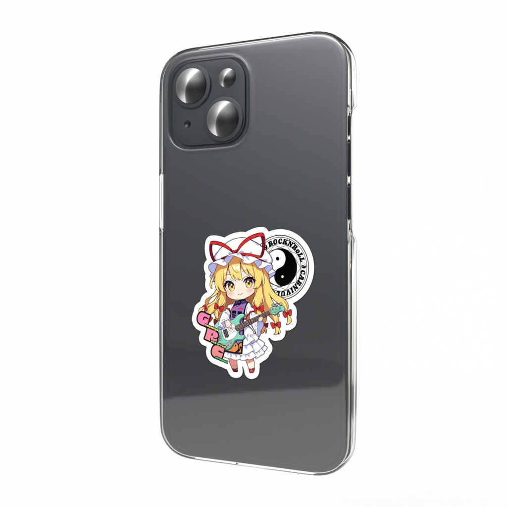 東方Project Gensokyo Rock'n'roll Carnival 八雲紫 スマホステッカー