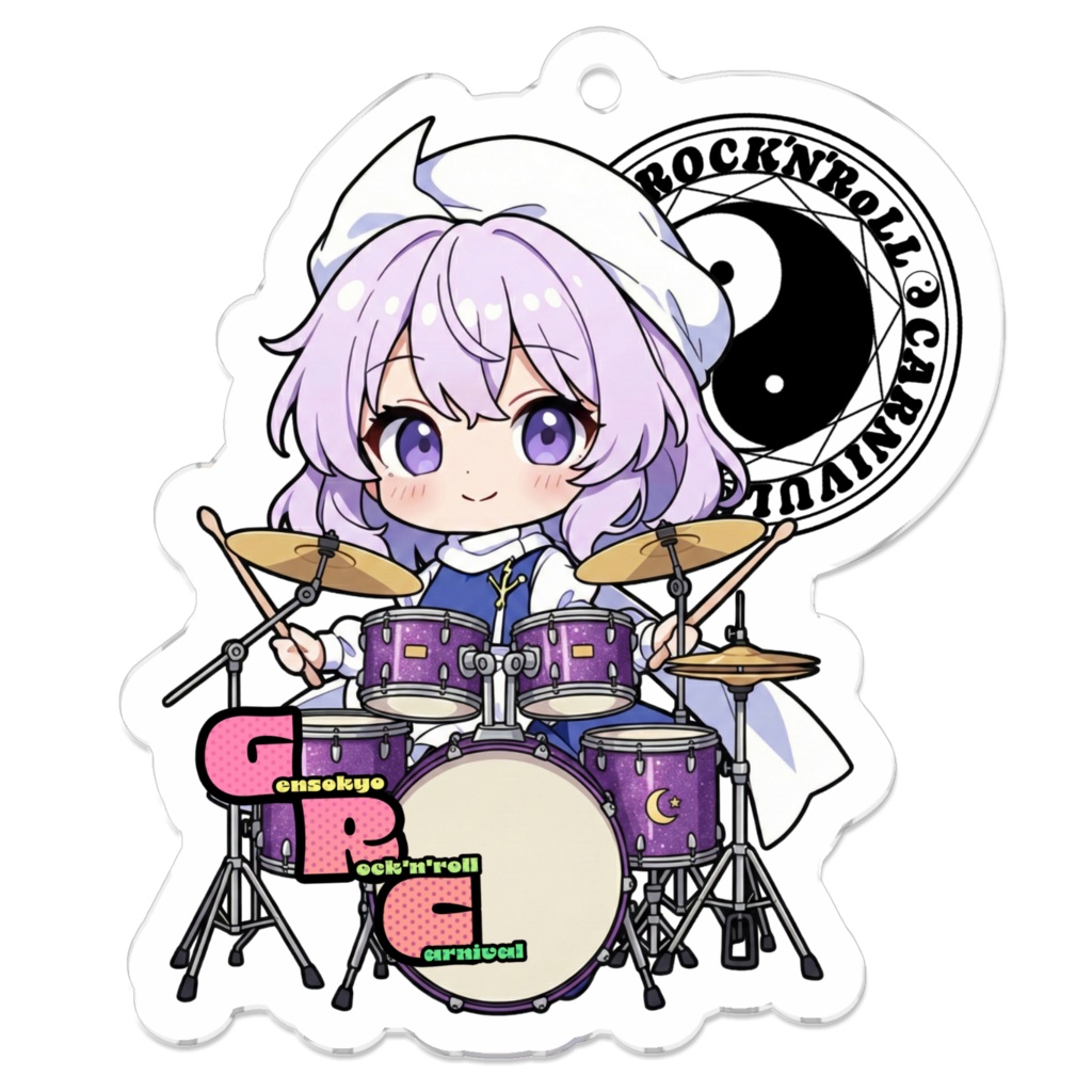 東方Project Gensokyo Rock'n'roll Carnival レティ・ホワイトロック アクリルキーホルダー