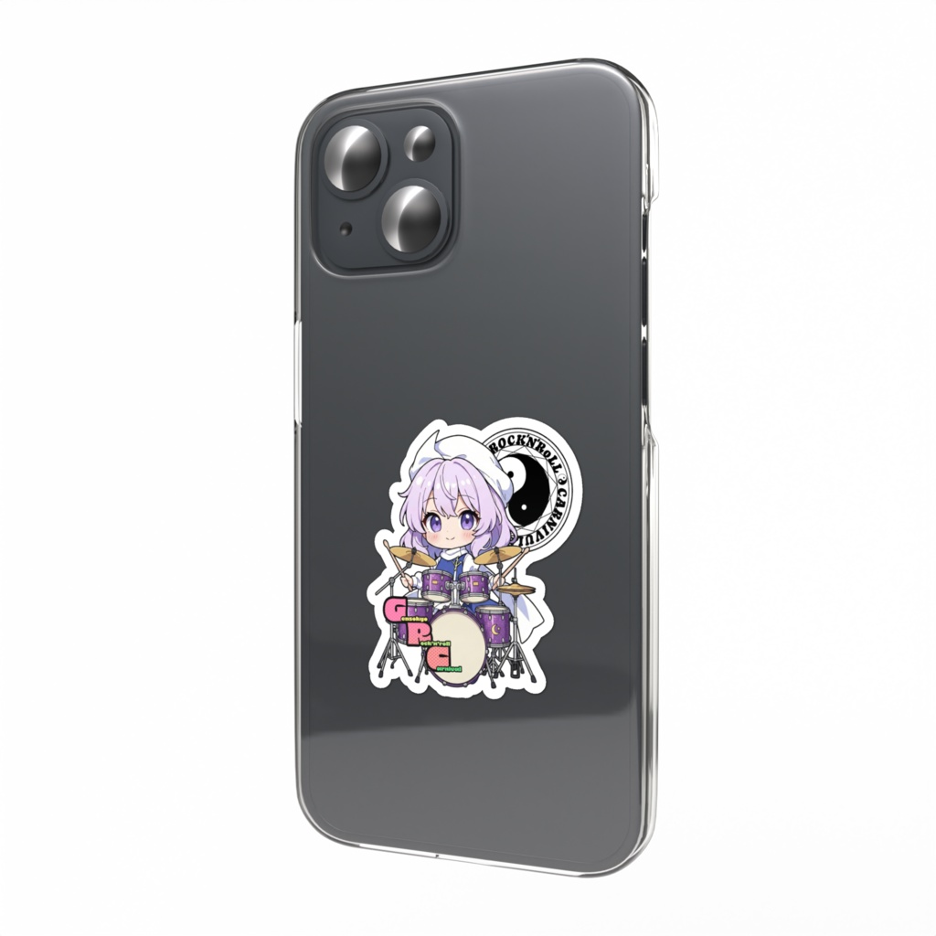 東方Project Gensokyo Rock'n'roll Carnival レティ・ホワイトロック スマホステッカー