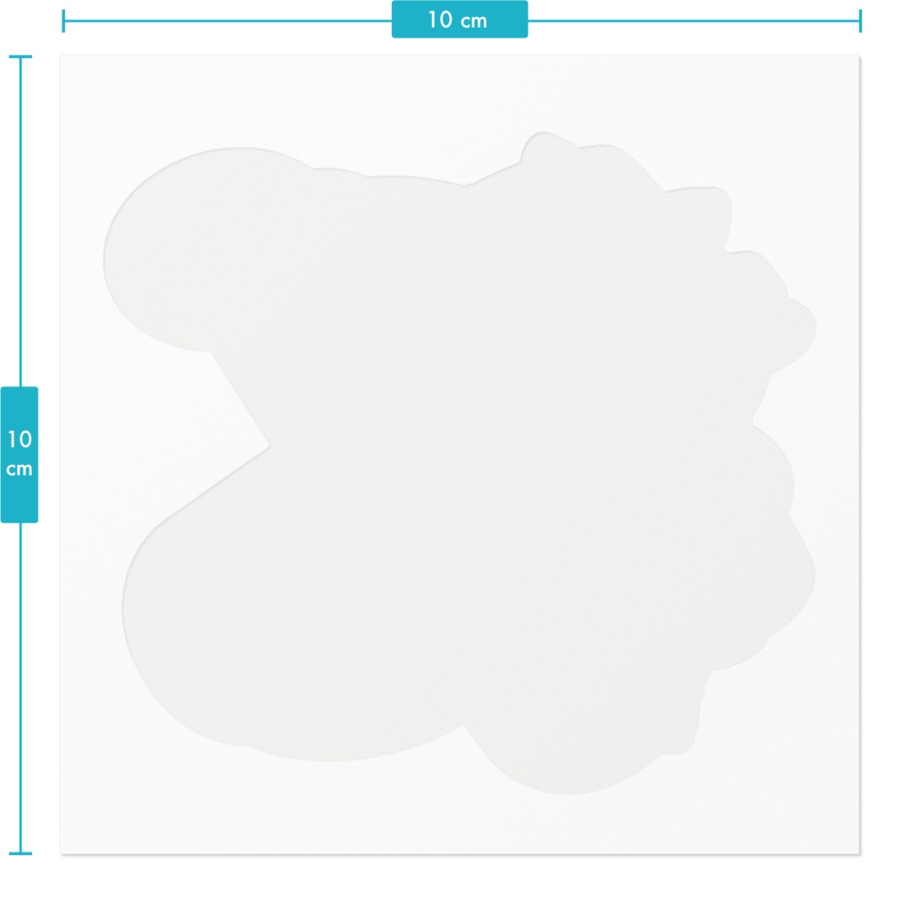 【愛車のキズを可愛く変身!】東方幻想キズデコ!ステッカー 霧雨魔理沙