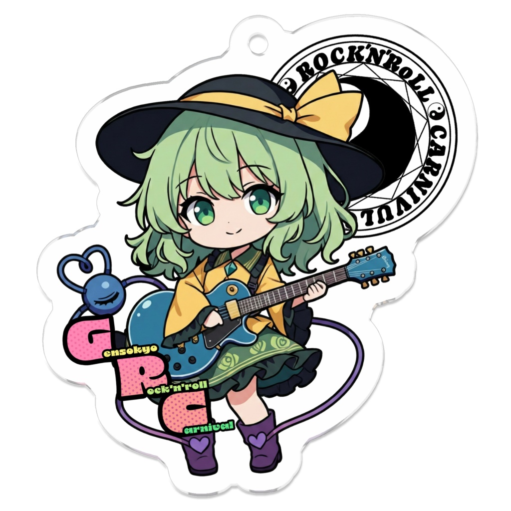 東方Project Gensokyo Rock'n'roll Carnival 古明地こいし アクリルキーホルダー