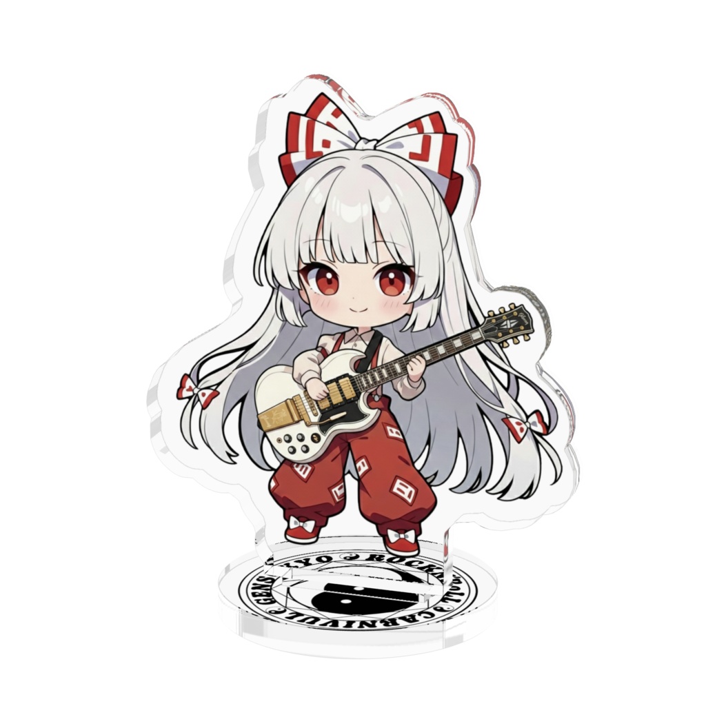 東方Project Gensokyo Rock'n'roll Carnival 藤原妹紅 アクリルフィギュア