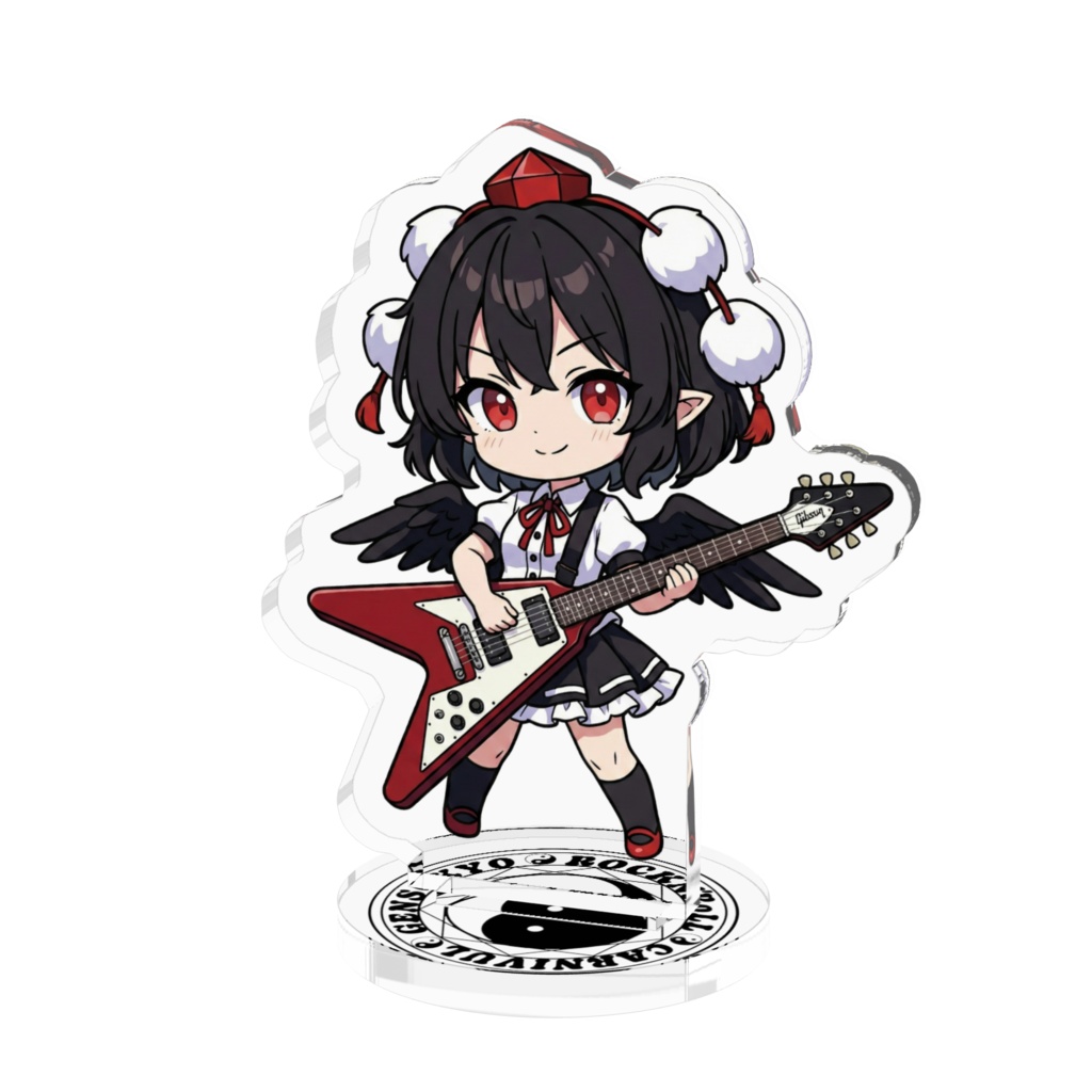 東方Project Gensokyo Rock'n'roll Carnival 射命丸文 アクリルフィギュア