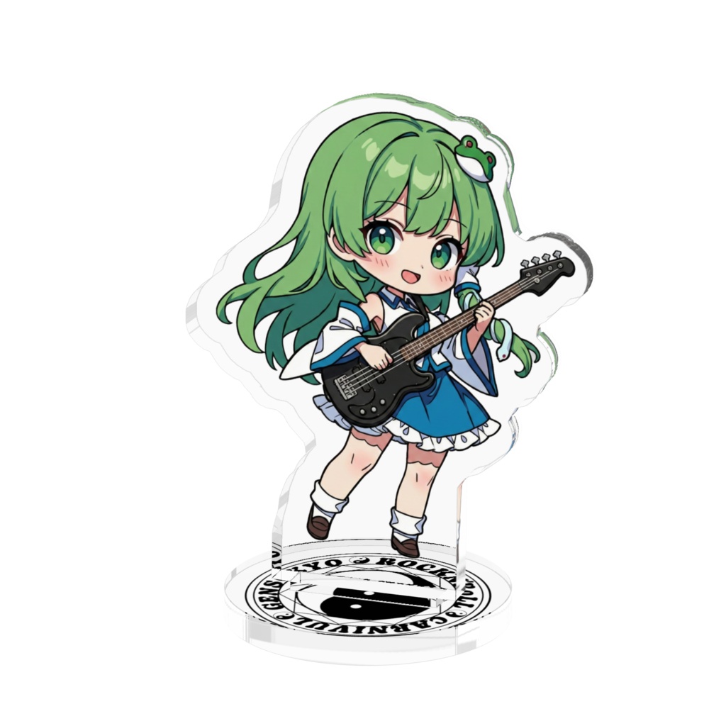 東方Project Gensokyo Rock'n'roll Carnival 東風谷 早苗 アクリルフィギュア