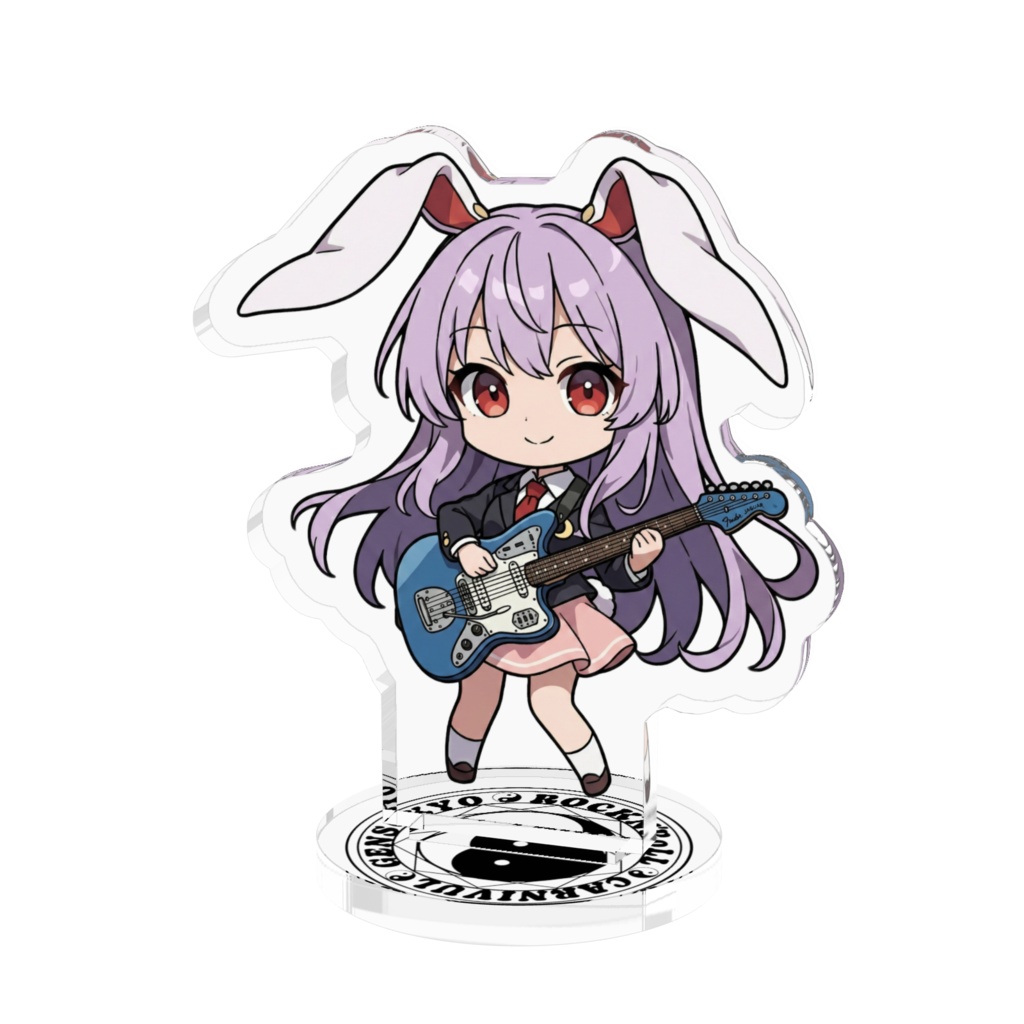 東方Project Gensokyo Rock'n'roll Carnival 鈴仙・優曇華院・イナバ アクリルフィギュア