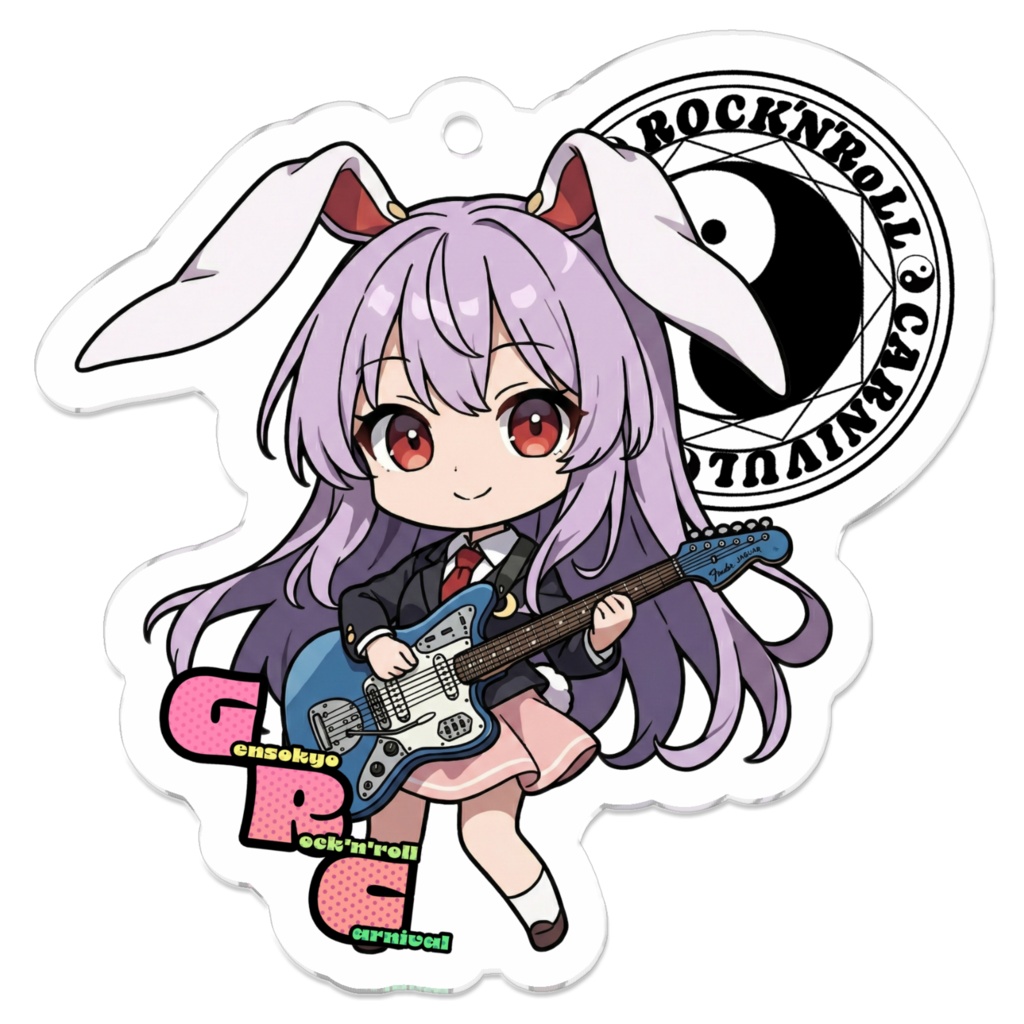 東方Project Gensokyo Rock'n'roll Carnival 鈴仙・優曇華院・イナバ アクリルキーホルダー