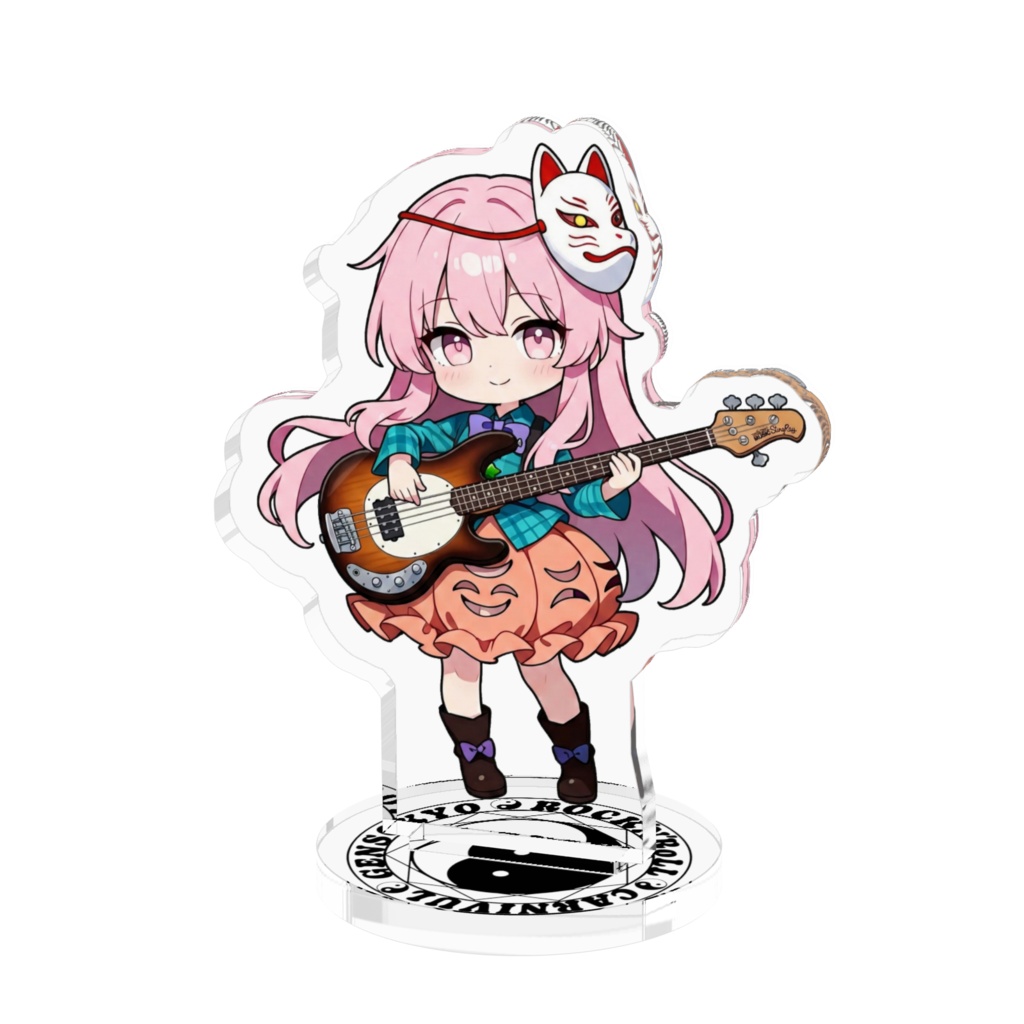 東方Project Gensokyo Rock'n'roll Carnival 秦こころ アクリルフィギュア