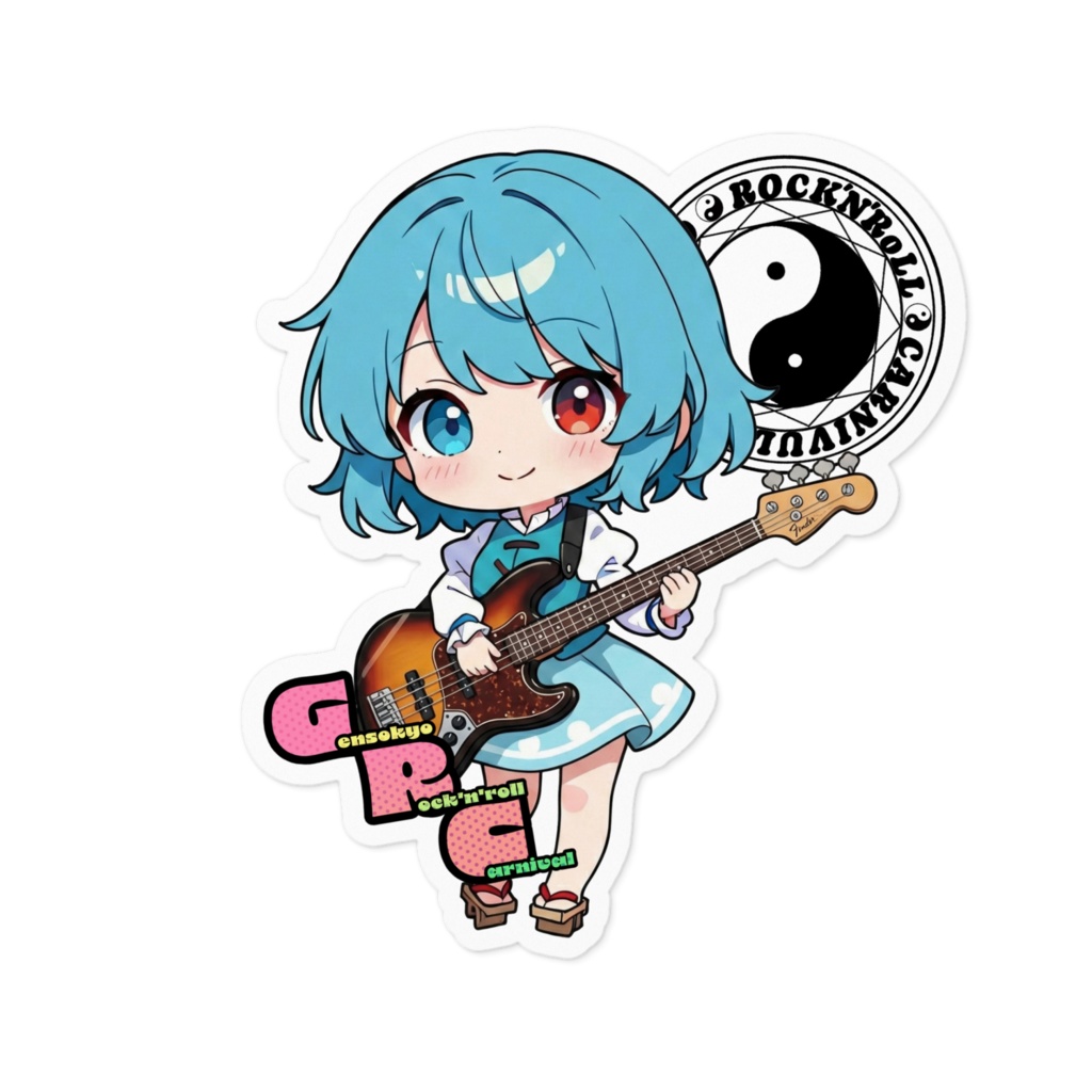 東方Project Gensokyo Rock'n'roll Carnival 多々良小傘 ステッカー