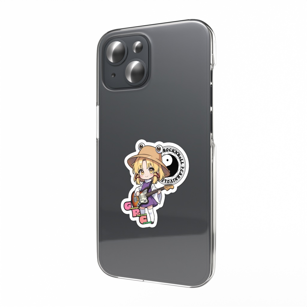 東方Project Gensokyo Rock'n'roll Carnival 洩矢諏訪子 スマホステッカー