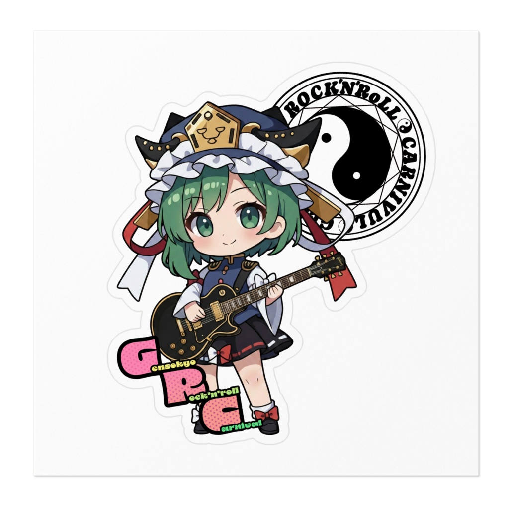 東方Project Gensokyo Rock'n'roll Carnival 四季映姫・ヤマザナドゥ ステッカー