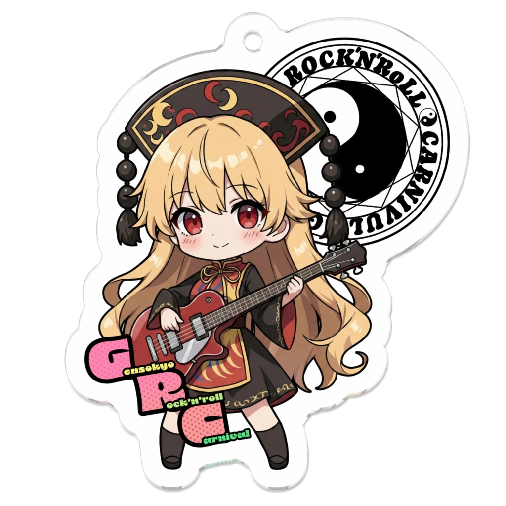 東方Project Gensokyo Rock'n'roll Carnival 純狐 アクリルキーホルダー