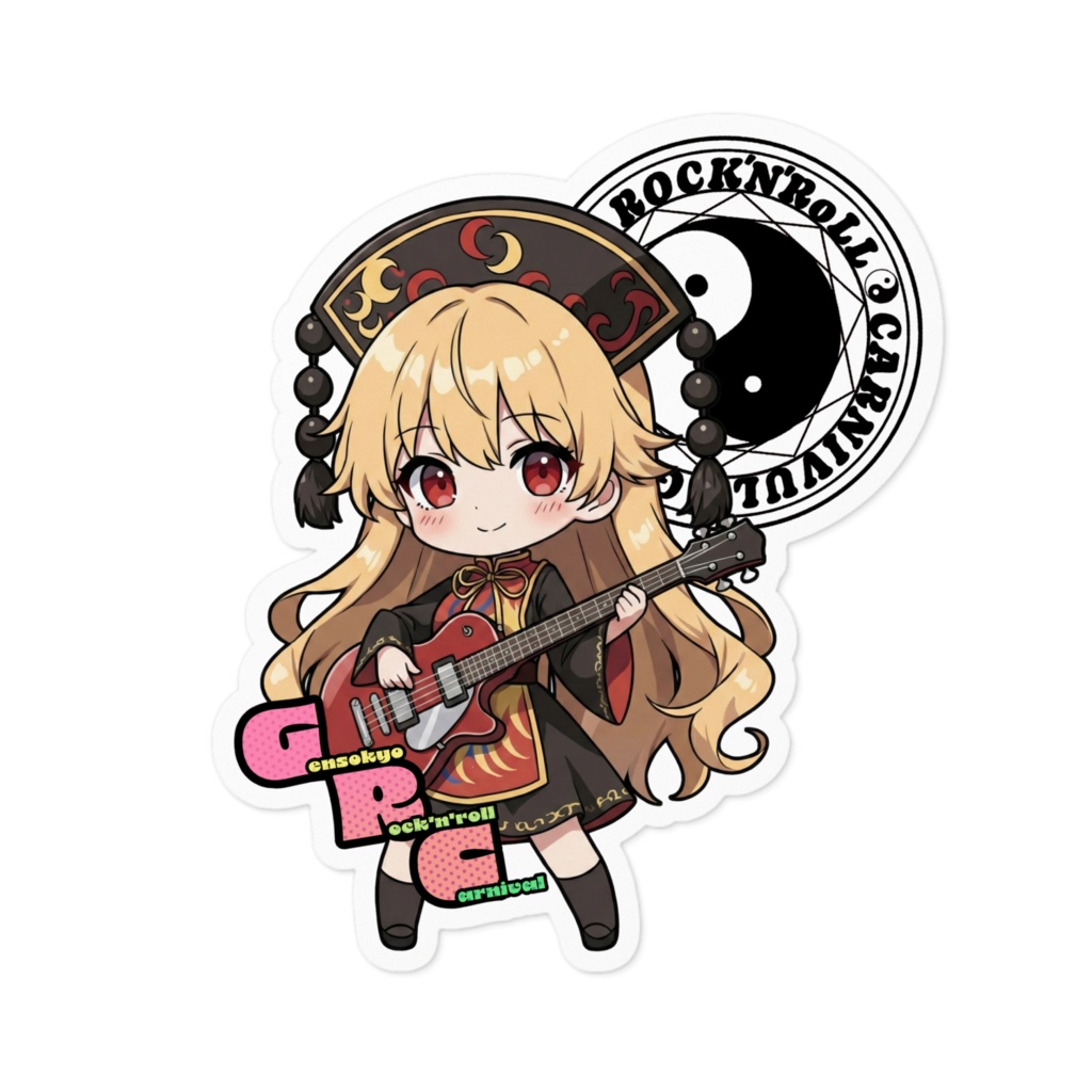 東方Project Gensokyo Rock'n'roll Carnival 純狐 ステッカー