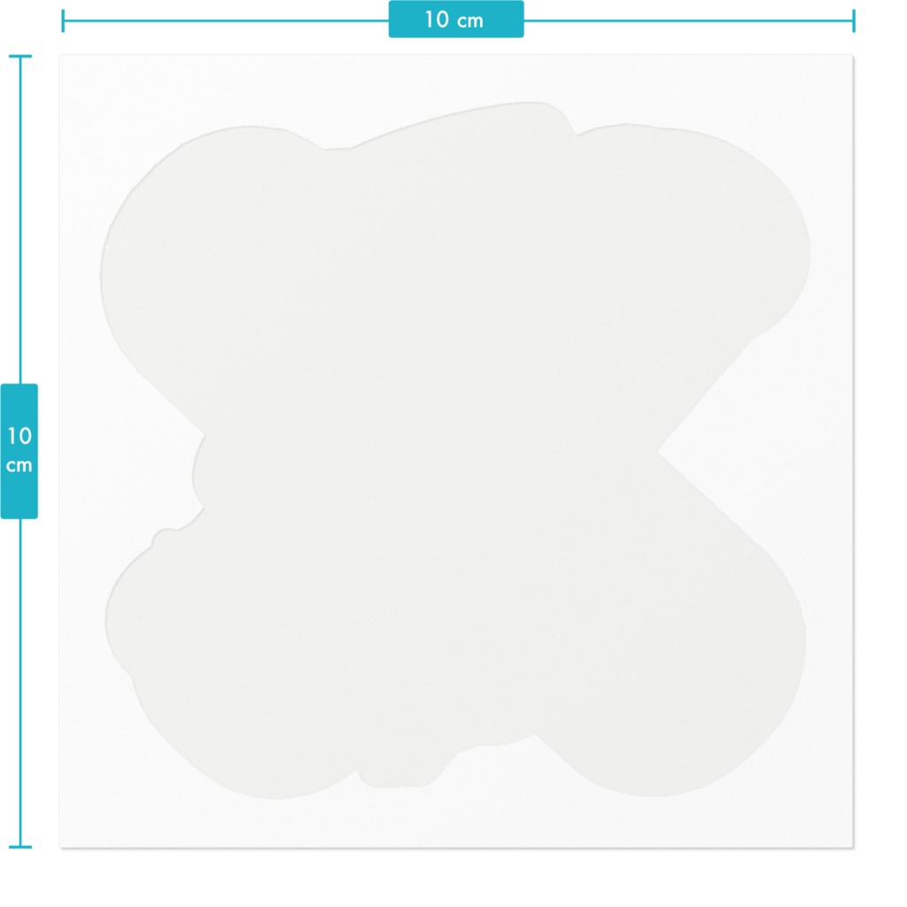 【愛車のキズを可愛く変身!】東方幻想キズデコ!ステッカー リリーホワイト