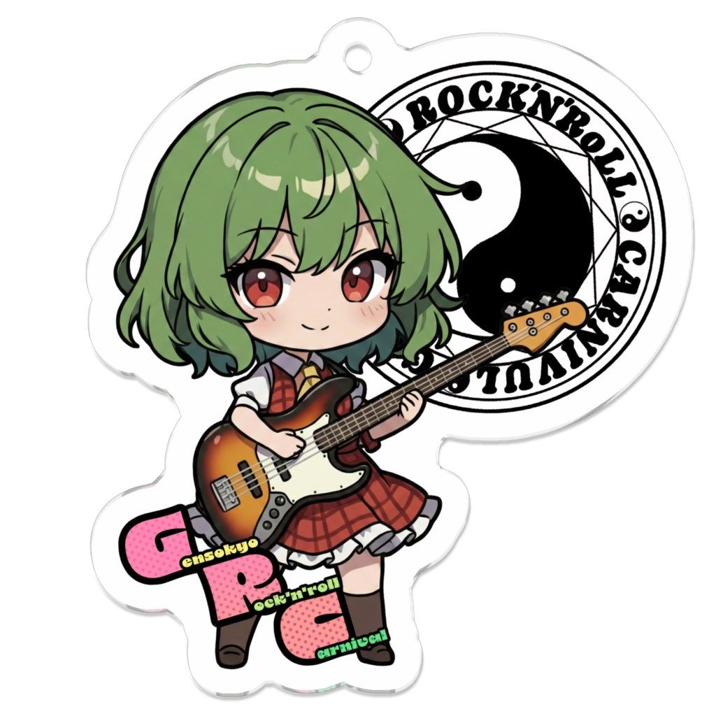 東方Project Gensokyo Rock'n'roll Carnival 風見幽香 アクリルキーホルダー