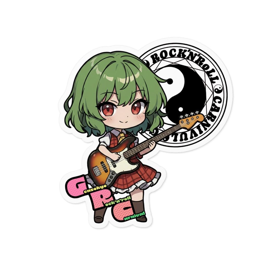 東方Project Gensokyo Rock'n'roll Carnival 風見幽香 ステッカー