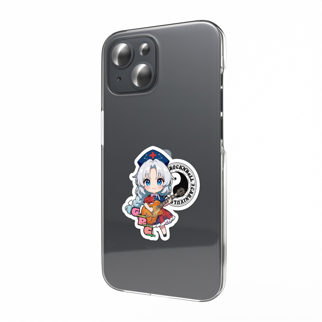 東方Project Gensokyo Rock'n'roll Carnival 八意永琳 スマホステッカー