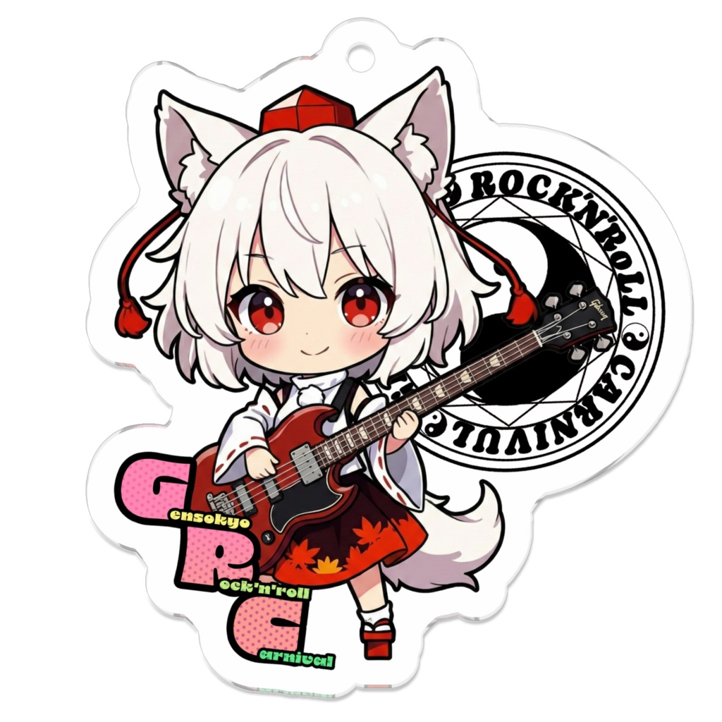東方Project Gensokyo Rock'n'roll Carnival 伊吹萃香 アクリルキーホルダー