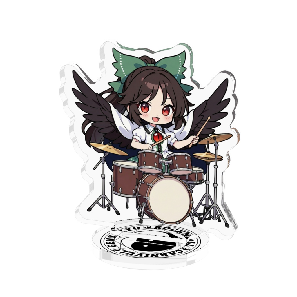 東方Project Gensokyo Rock'n'roll Carnival 霊烏路 空 アクリルフィギュア