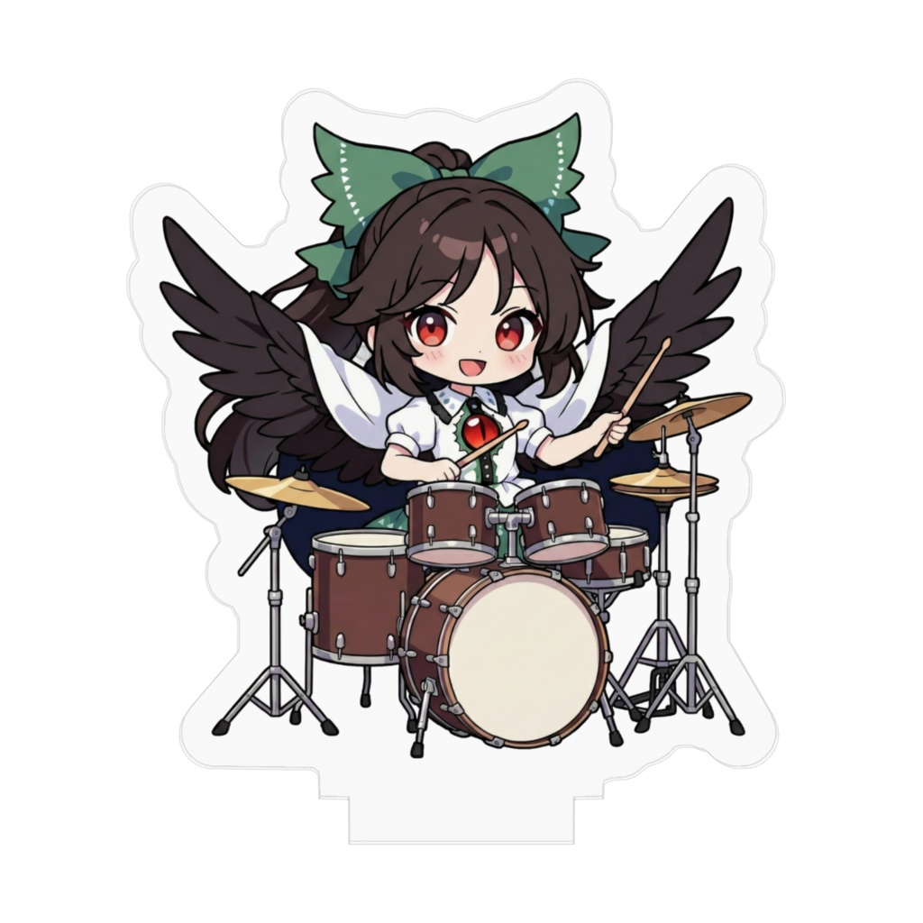東方Project Gensokyo Rock'n'roll Carnival 霊烏路 空 アクリルフィギュア