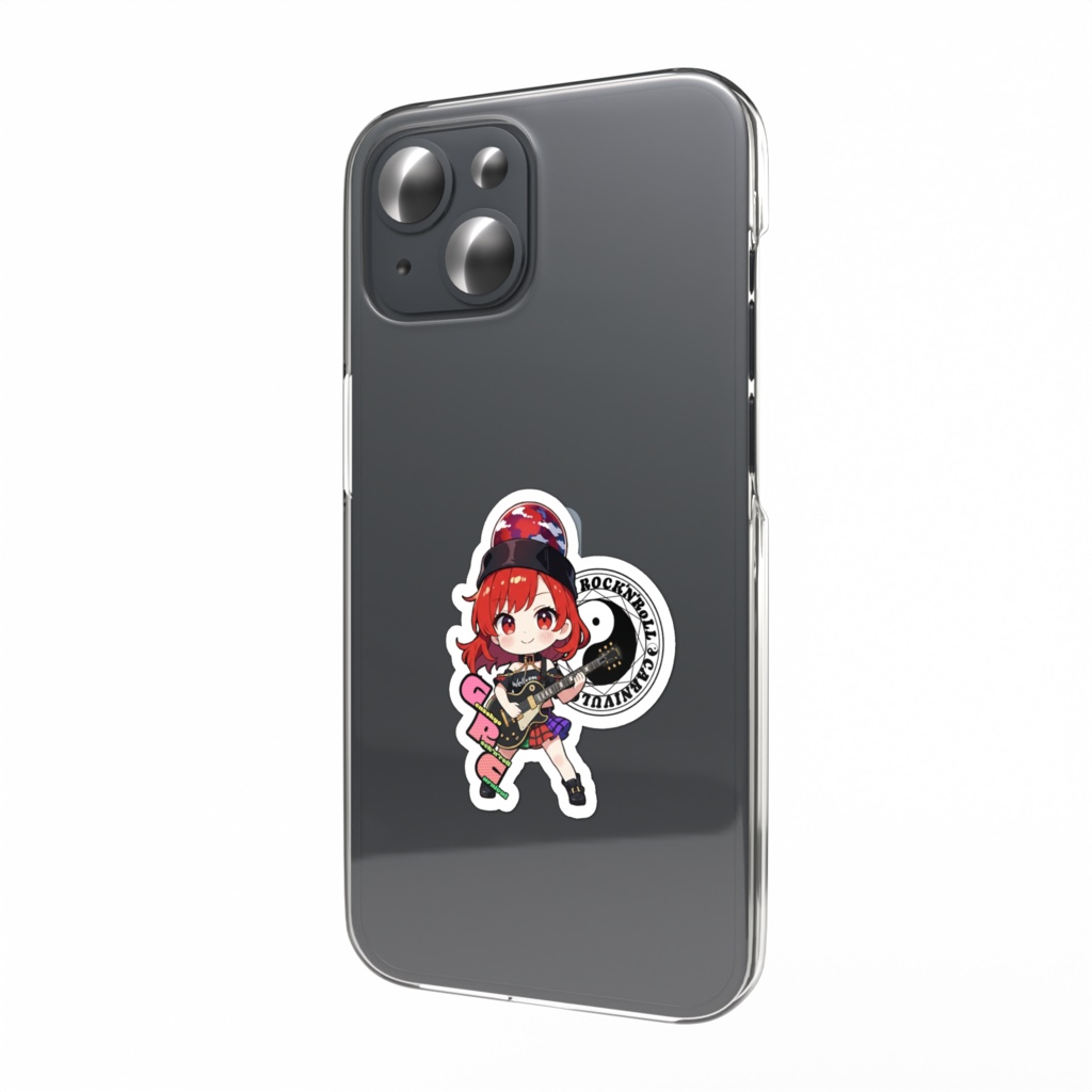 東方Project Gensokyo Rock'n'roll Carnival ヘカーティア・ラピスラズリ スマホステッカー