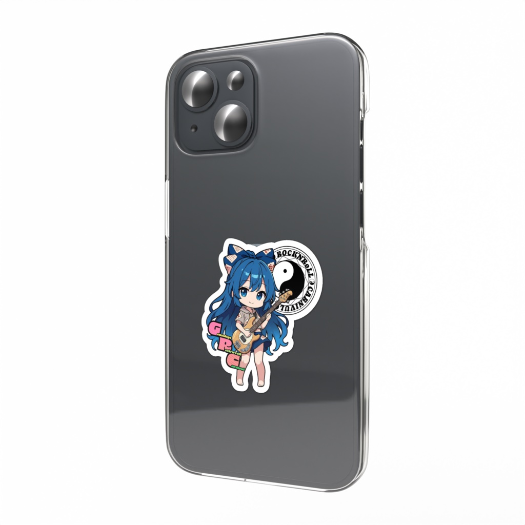 東方Project Gensokyo Rock'n'roll Carnival 依神紫苑 スマホステッカー