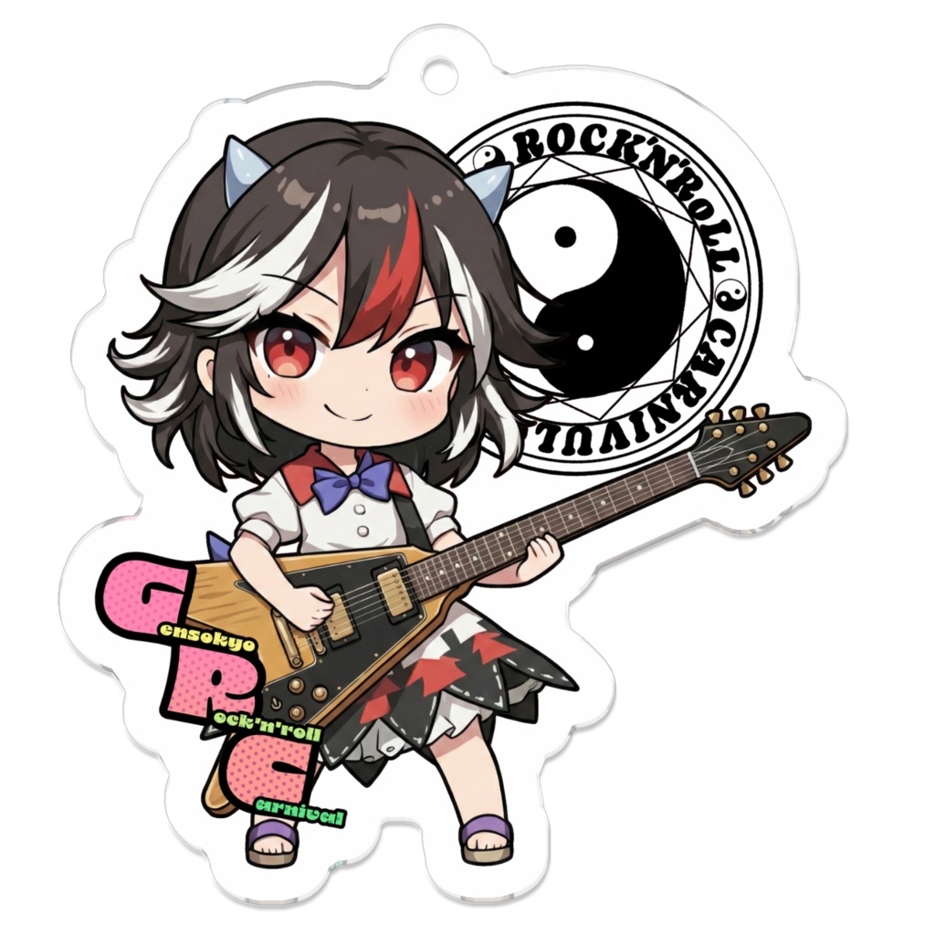 東方Project Gensokyo Rock'n'roll Carnival 鬼人正邪 アクリルキーホルダー