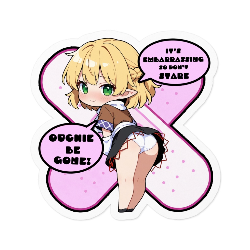 【愛車のキズを可愛く変身!】東方幻想キズデコ!ステッカー 水橋パルスィ